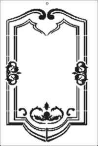 Victorian Door Frame – The Stencil Company