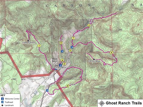 Hiking, Ghost Ranch Trails NM