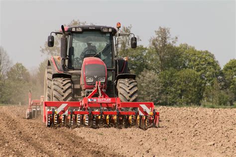 Free Images : tractor, field, farm, asphalt, soil, agriculture, plough, harvester, traktor ...