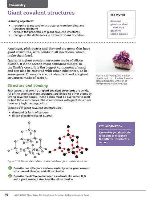 AQA GCSE (9-1) Chemistry for Combined Science: Trilogy by Collins - Issuu