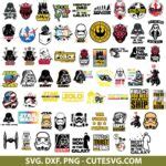 Star wars svg bundle | Darth Vader svg | Star wars PNG | Star wars vector | Star wars clipart ...