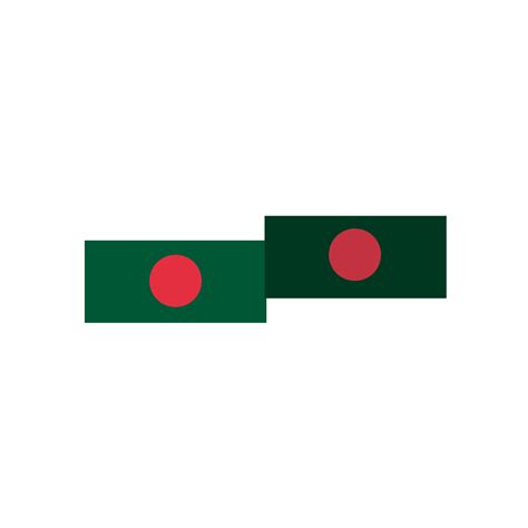 Bangladesh flag design illustration, icon flag design with elegant concept 20709347 Vector Art ...