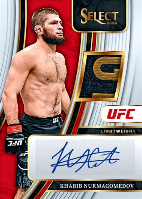 2022 Panini Select UFC Trading Cards Checklist