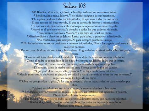 Salmo 103: explicación del pasaje bíblico – esbiblia