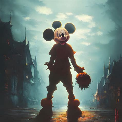 Anime Mickeymouse Horror Fan Art 2 by MarkDeuce on DeviantArt