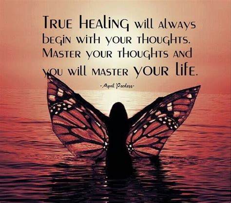 Master your thoughts and you will master your life. | Healing quotes ...