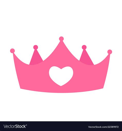 Princess crown icon Royalty Free Vector Image - VectorStock