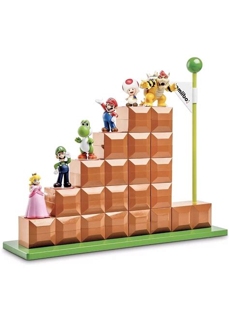 POWER A amiibo End Level Display Nintendo 8-bit style kowarenai blocks Spendless.co | Amiibo ...