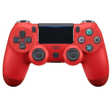 Hottest For Ps4 Gamepad Wireless Controller With Vibration Console Gamepad Joystick red ...