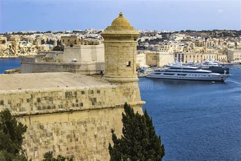 Valletta port at Malta editorial photo. Image of dock - 129455876