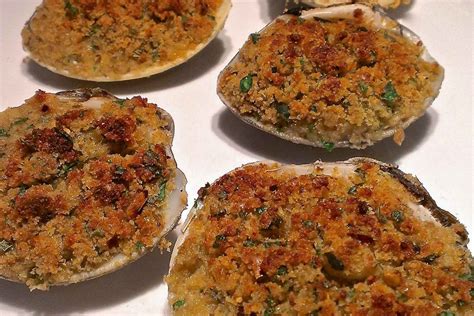 Baked Clams Oreganata - FODMAP Everyday