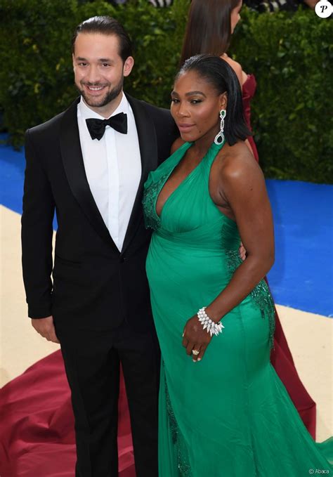 Alexis Ohanian and Serena Williams attending The Metropolitan Museum of Art Costume Institute ...