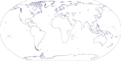 World Outline Map