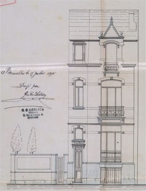 Bruxelles Extension Sud - Rue Paul Lauters 9 - LEBLICQ Grégoire | Plans architecture ...