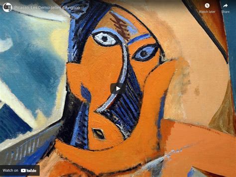 Khan Academy: Art History: Cubism: Picasso, Les Demoiselles D'avignon Instructional Video for ...