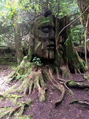 Two spirits | "Secret" sculpture in Stanley Park | Tom Magliery | Flickr