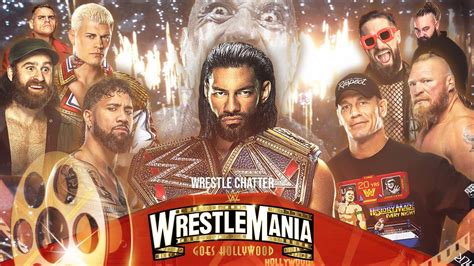 Wwe Wrestlemania Match Card Previews Predictions And More | Hot Sex Picture