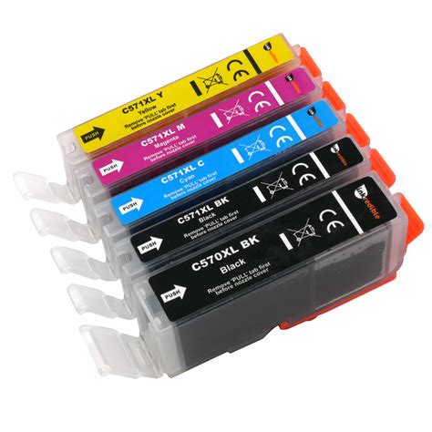 Buy Compatible Canon MG5700 Series Multipack (5 Pack) Ink Cartridges | INKredible UK