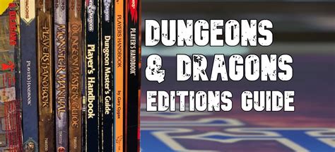 D&D – How Many Editions Are There? (2021) Dungeon Master, 59% OFF