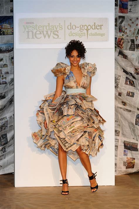 Eco-Friendly Dresses Made Out of . . . Newspaper! | Newspaper fashion, Paper clothes, Eco ...