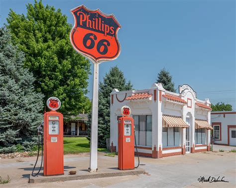 Historic Phillips 66 Gas Station Photograph by Mark Dahmke - Pixels