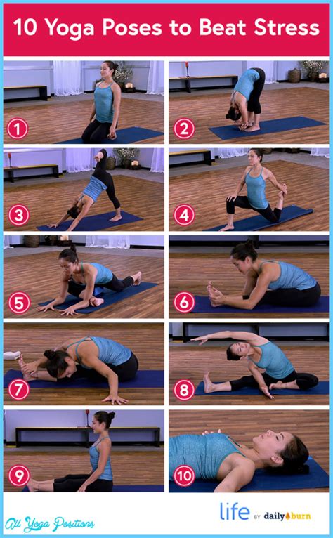 YOGA POSES FOR RELAXATION STRESS RELIEF - AllYogaPositions.com