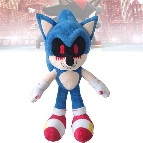 Buy sonic exe plush Sonic the Hedgehog Plush Toy - 37cm/14.6in Classic Sonic Plushies, Dark ...