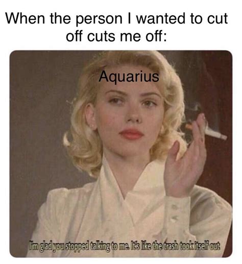 Aquarius meme | Zodiac signs aquarius, Aquarius truths, Aquarius life