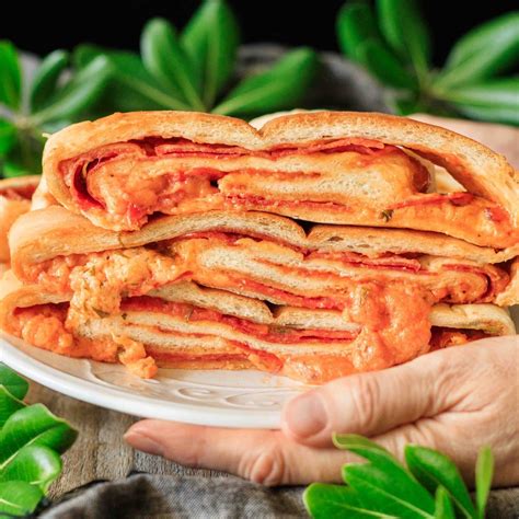 Pizza Garbage Bread Recipe - Savor the Flavour