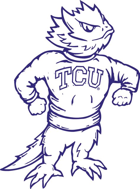 TCU Horned Frogs Logo - Mascot Logo - NCAA Division I (s-t) (NCAA s-t) - Chris Creamer's Sports ...