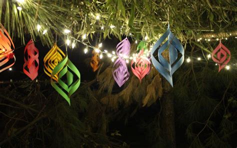 Sukkot Decorations: Hanging Paper Craft for your Sukkah