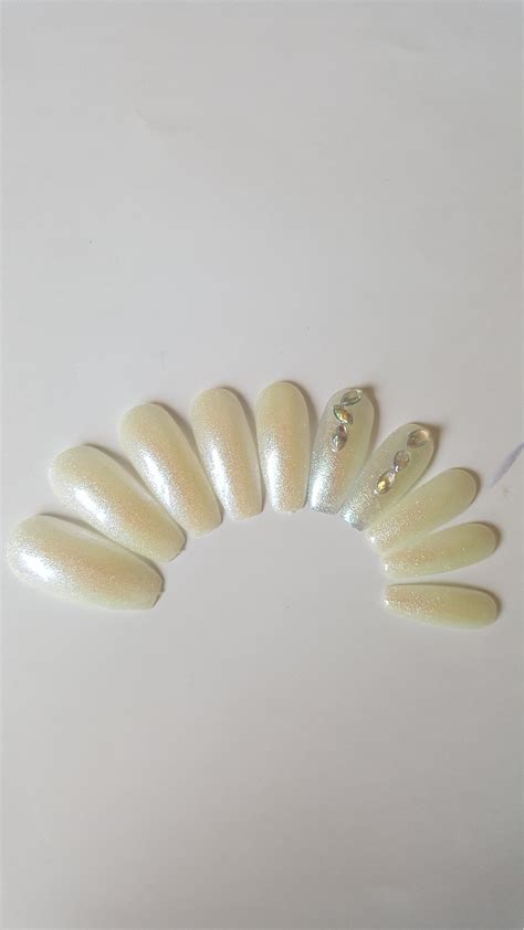 Nail Extensions-plain Colour With FEATURE NAILS - Etsy