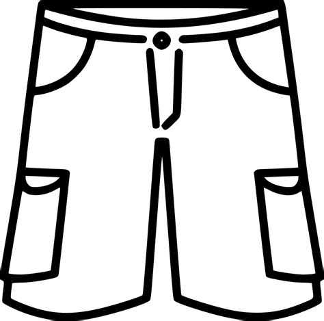 Cargo Shorts Svg Png Icon Free Download 471825 Beach - Shorts Icon Png Clipart - Full Size ...