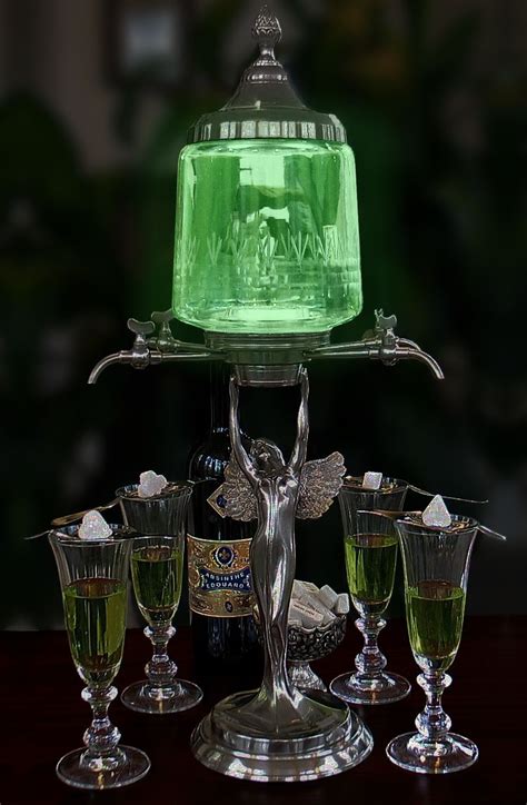 Lady Wings 4 Spout Absinthe Fountain Set | Absinthe fountain, Absinthe ...