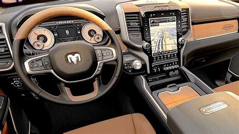 2019 Ram 1500 Laramie Longhorn INTERIOR Luxury Pickup Ram Special ...