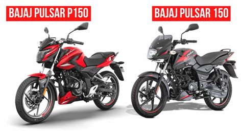 Bajaj Pulsar 150 Vs Pulsar P150 - What Makes Them Different