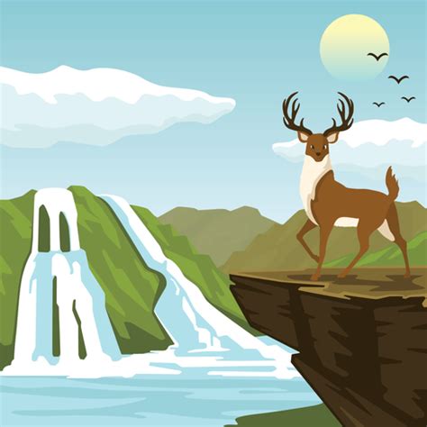 Ilustración del Parque Nacional 215048 Vector en Vecteezy