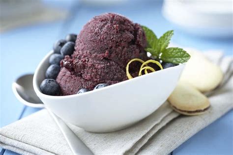 Quick Blueberry Sorbet | BC Blueberry Council