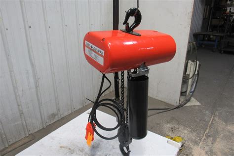 CM Lodestar Classic Model R Model R 2 Ton 460V Electric Chain Hoist 9'10" Lift | Bullseye ...