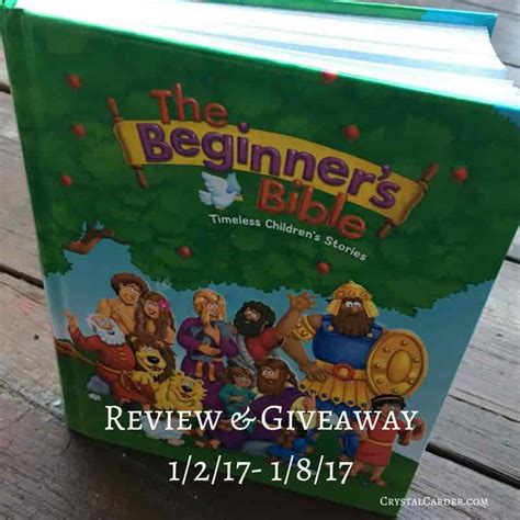 The Beginner's Bible: Timeless Children Stories Review & Giveaway ...