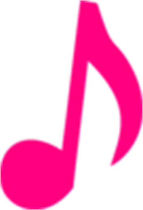 Pink Music Note Clip Art at Clker.com - vector clip art online, royalty free & public domain