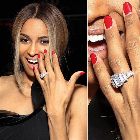 The Very Best Celebrity Engagement Rings | Ciara engagement ring, Celebrity engagement rings ...