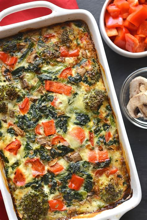 High protein veggie egg bake – Artofit