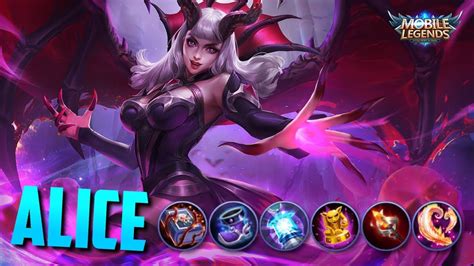 ¿CÓMO JUGAR CON ALICE? + BUILD COMPETITIVA | MDGAMES | Mobile Legends ...