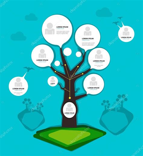 Organization chart tree concept. Vector illustration — Stock Vector © aohodesigndp #81495460