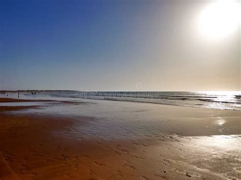 Sea Beach in Laayoune, Moroccan Sahara Stock Image - Image of laayoune ...