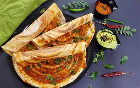 Ulli Karam Dosa |Onion Chutney Dosa - Vanita's Corner