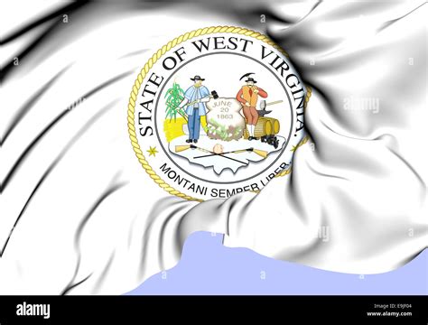 West Virginia State Seal Stock Photo - Alamy