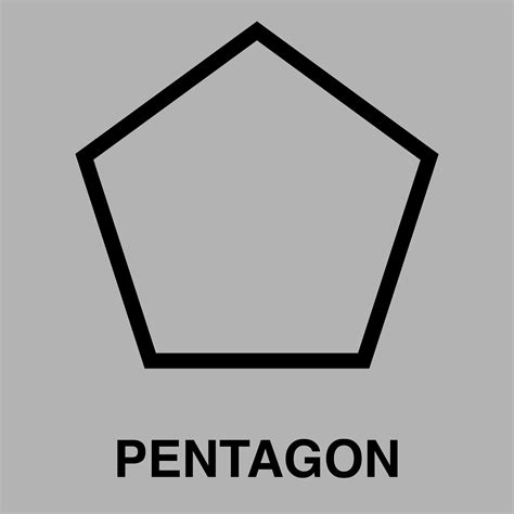 Pentagon Shape Printable - Printable Word Searches