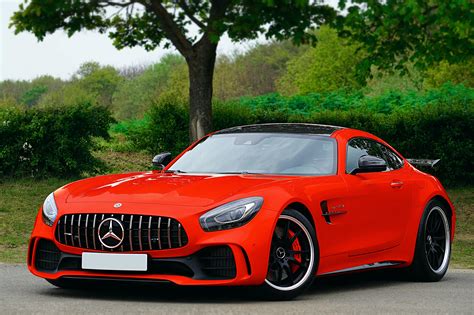 Red Mercedes Benz Cars Ultra HD Laptop Wallpaper | 5456x3632 resolution wallpaper